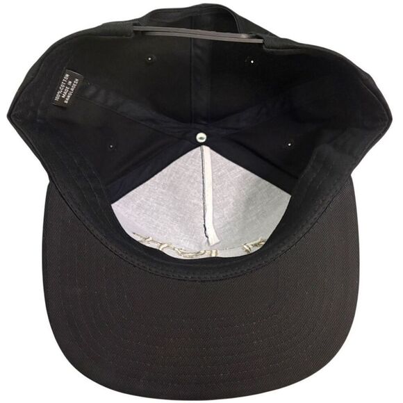 Travis Scott Utopia Logo A4 Hat Snapback Black Gold embroidered #Streetwear 2023 - Picture 5 of 5